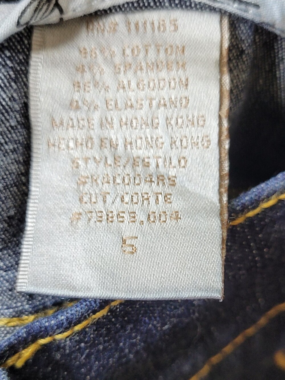 Baby Phat Vintage Y2K Cuffed Jeans Size 5 - Picture 9 of 10